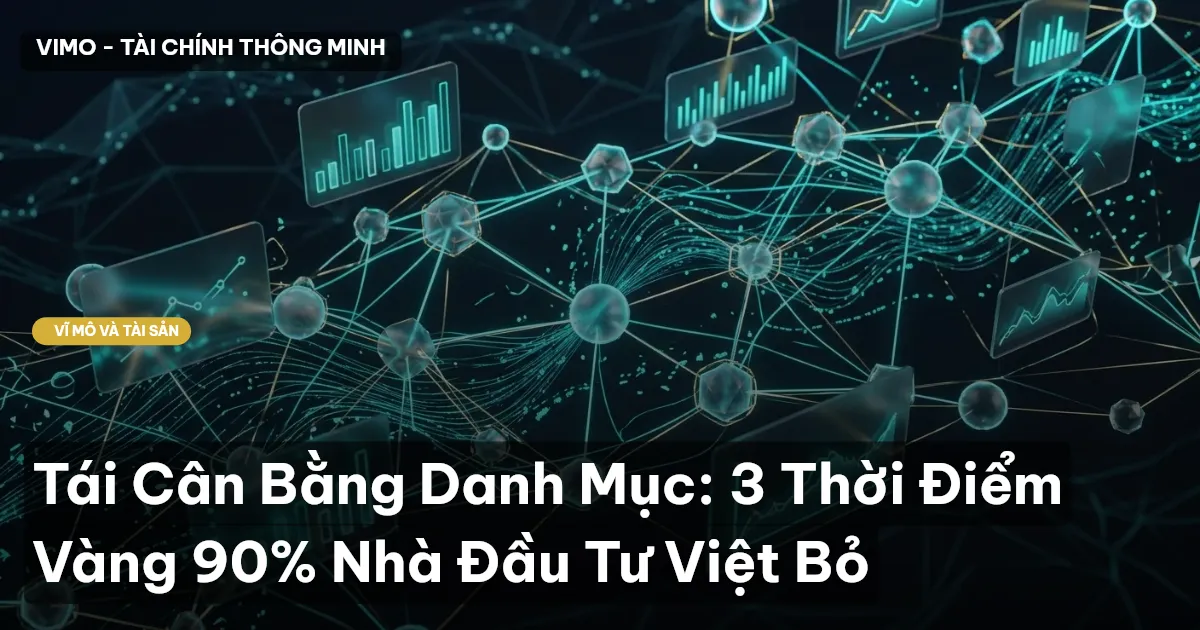 Tái Cân Bằng Danh Mục: 3 Thời Điểm Vàng 90% Nhà Đầu Tư Việt Bỏ