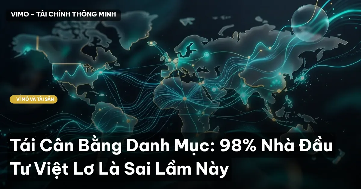 Tái Cân Bằng Danh Mục: 98% Nhà Đầu Tư Việt Lơ Là Sai Lầm Này