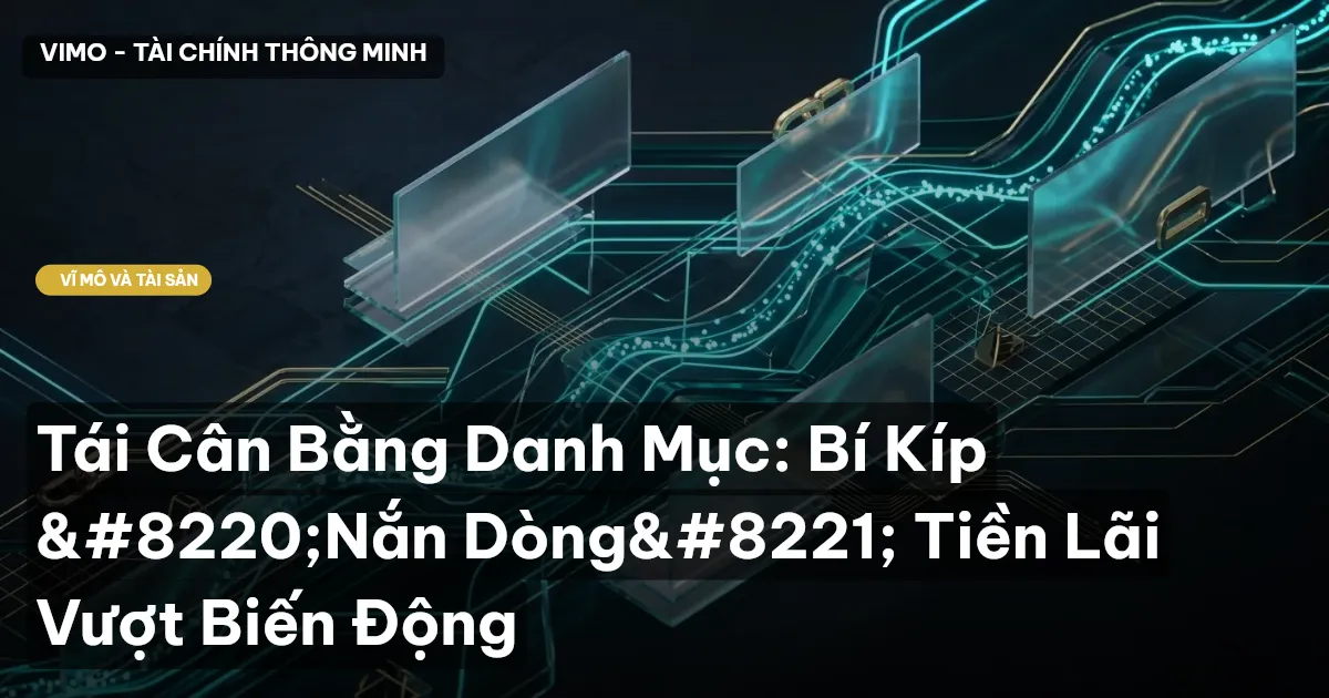 Tái Cân Bằng Danh Mục: Bí Kíp “Nắn Dòng” Tiền Lãi Vượt Biến Động