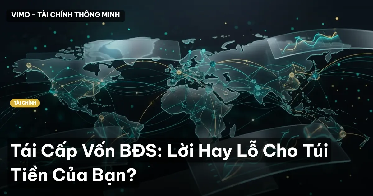 Tái Cấp Vốn BĐS: Lời Hay Lỗ Cho Túi Tiền Của Bạn?