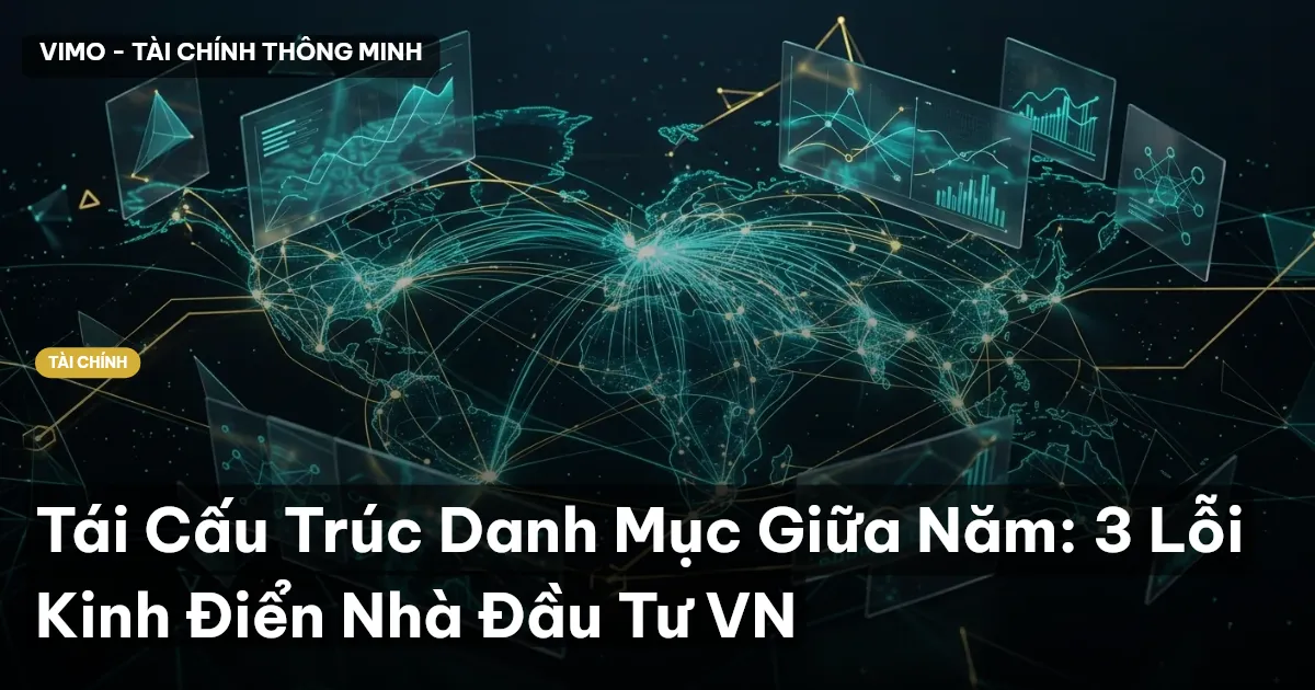 Tái Cấu Trúc Danh Mục Giữa Năm: 3 Lỗi Kinh Điển Nhà Đầu Tư VN
