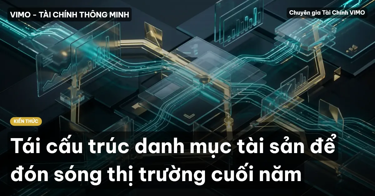 Tái cấu trúc danh mục tài sản để đón sóng thị trường cuối năm