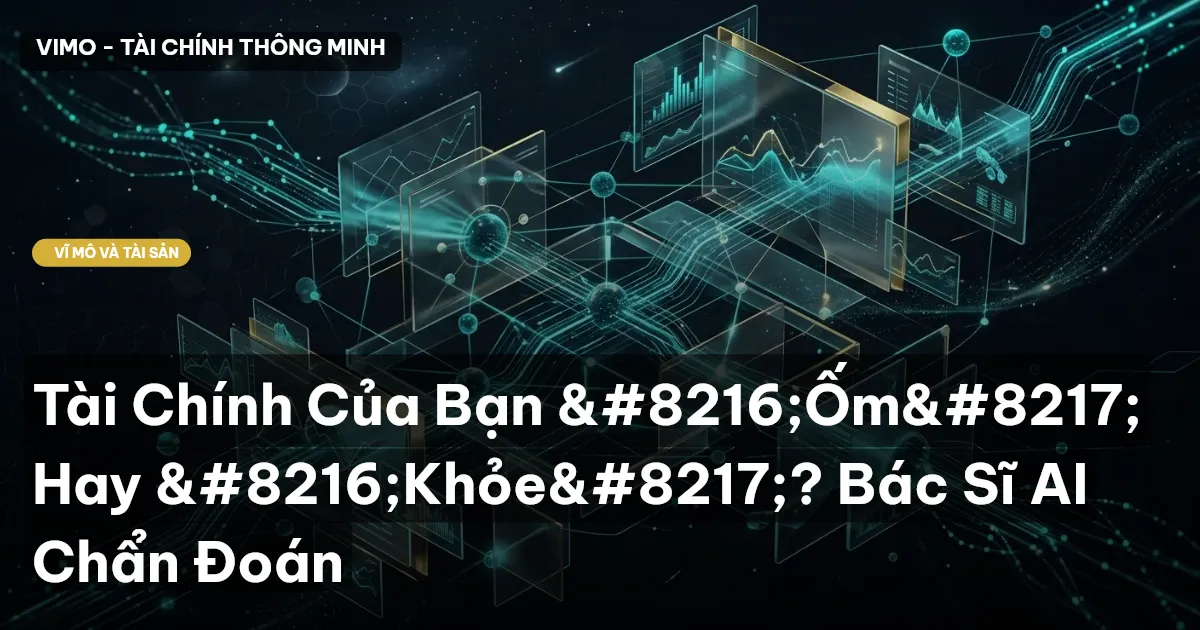 Tài Chính Của Bạn ‘Ốm’ Hay ‘Khỏe’? Bác Sĩ AI Chẩn Đoán