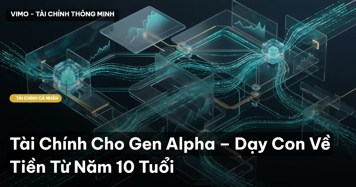 Tài Chính Cho Gen Alpha – Dạy Con Về Tiền Từ Năm 10 Tuổi