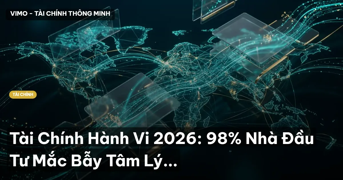 Tài Chính Hành Vi 2026: 98% Nhà Đầu Tư Mắc Bẫy Tâm Lý...