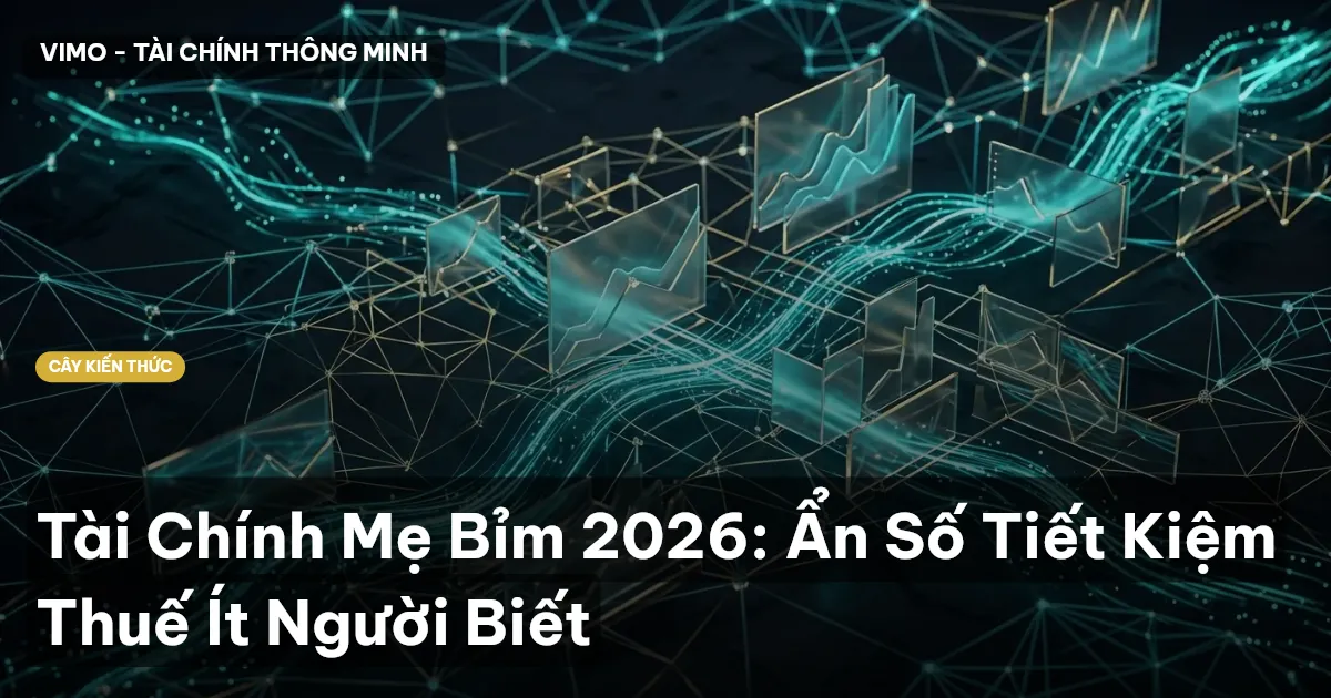 Tài Chính Mẹ Bỉm 2026: Ẩn Số Tiết Kiệm Thuế Ít Người Biết