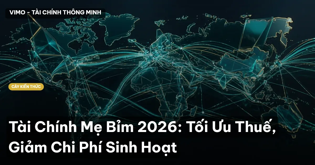 Tài Chính Mẹ Bỉm 2026: Tối Ưu Thuế, Giảm Chi Phí Sinh Hoạt
