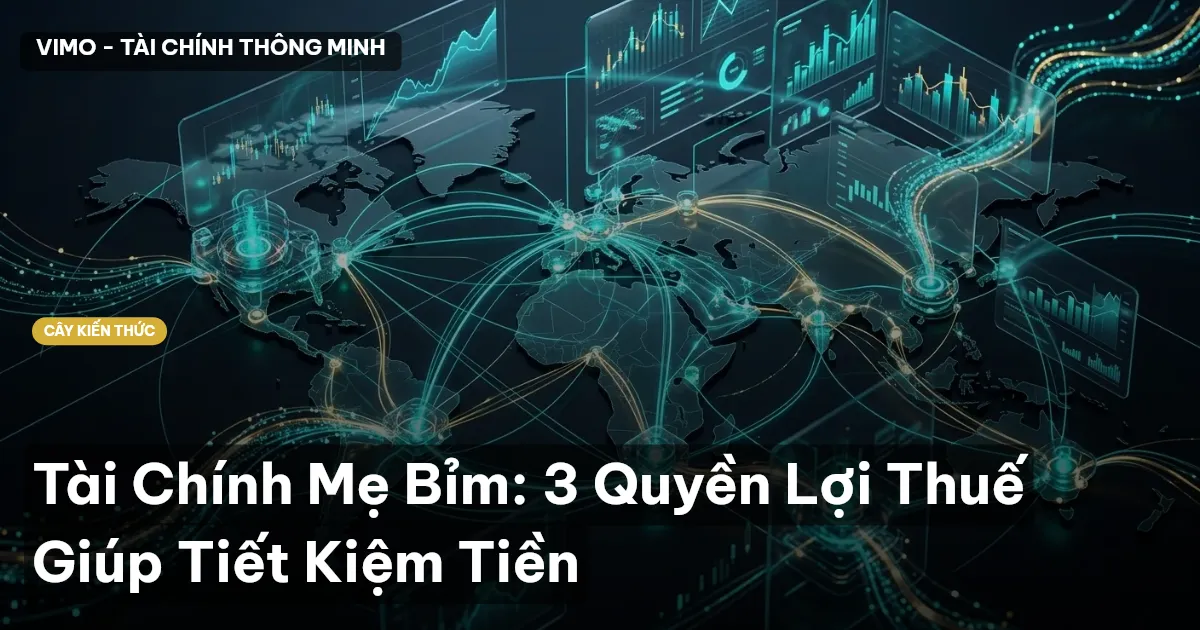 Tài Chính Mẹ Bỉm: 3 Quyền Lợi Thuế Giúp Tiết Kiệm Tiền