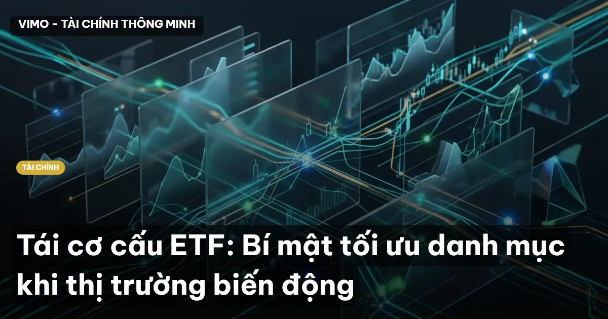 Tái cơ cấu ETF: Bí mật tối ưu danh mục khi thị trường biến động