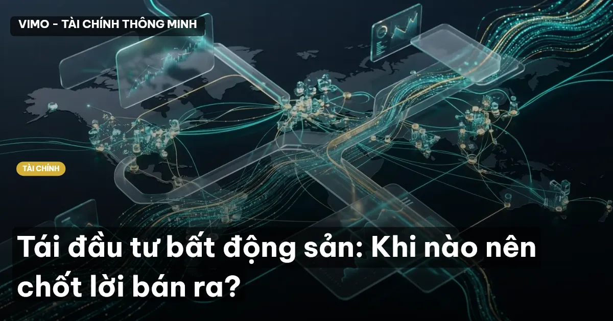 Tái đầu tư bất động sản: Khi nào nên chốt lời bán ra?