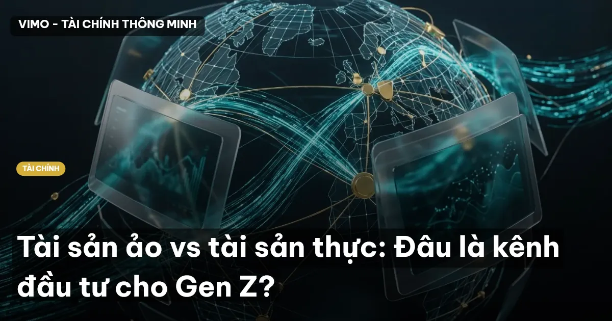 Tài sản ảo vs tài sản thực: Đâu là kênh đầu tư cho Gen Z?