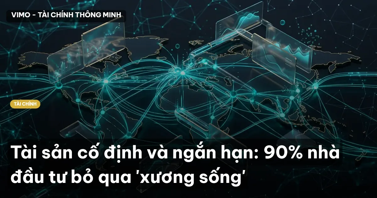Tài sản cố định và ngắn hạn: 90% nhà đầu tư bỏ qua 'xương sống'
