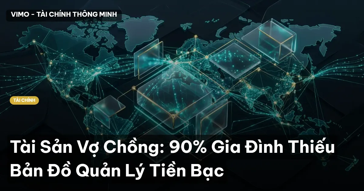 Tài Sản Vợ Chồng: 90% Gia Đình Thiếu Bản Đồ Quản Lý Tiền Bạc
