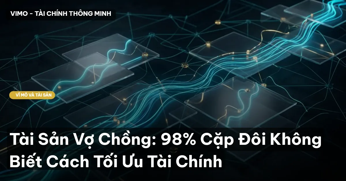 Tài Sản Vợ Chồng: 98% Cặp Đôi Không Biết Cách Tối Ưu Tài Chính