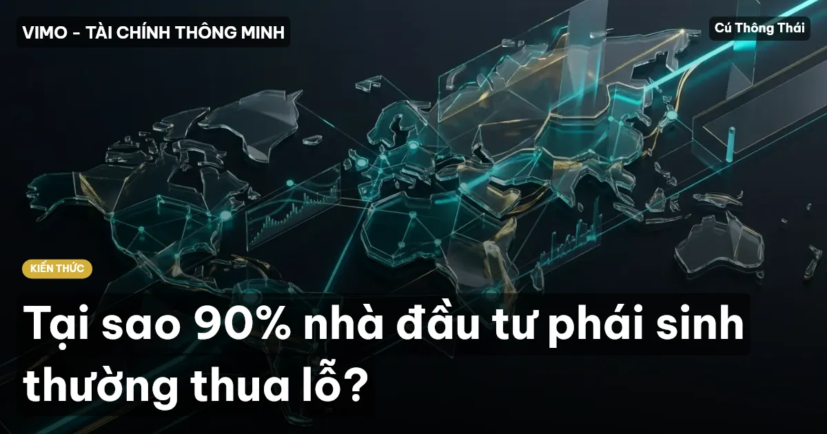 Tại sao 90% nhà đầu tư phái sinh thường thua lỗ?