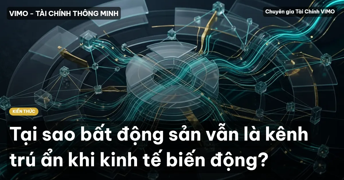 Tại sao bất động sản vẫn là kênh trú ẩn khi kinh tế biến động?