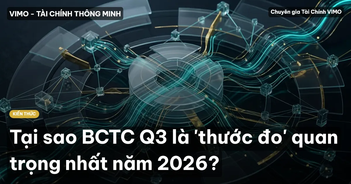 Tại sao BCTC Q3 là 'thước đo' quan trọng nhất năm 2026?