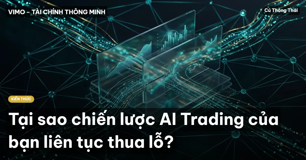 Tại sao chiến lược AI Trading của bạn liên tục thua lỗ?