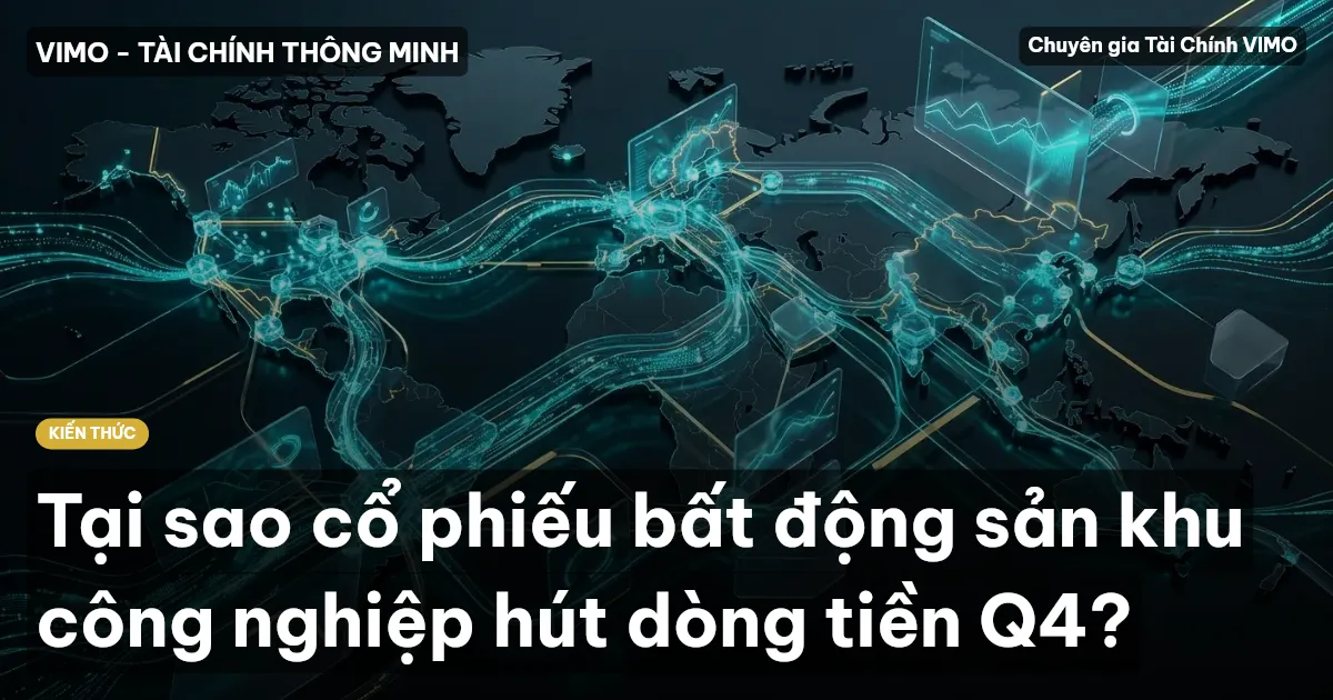 Tại sao cổ phiếu bất động sản khu công nghiệp hút dòng tiền Q4?