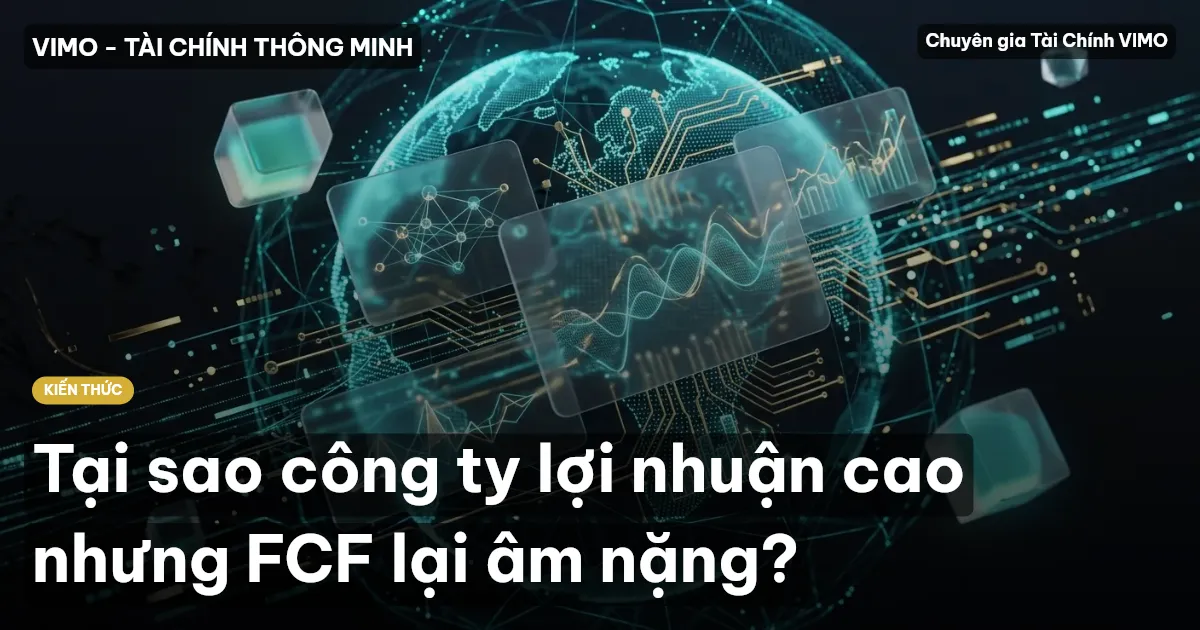 Tại sao công ty lợi nhuận cao nhưng FCF lại âm nặng?