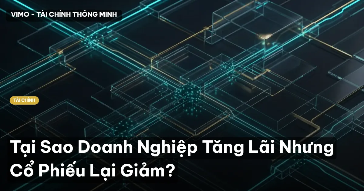 Tại Sao Doanh Nghiệp Tăng Lãi Nhưng Cổ Phiếu Lại Giảm?