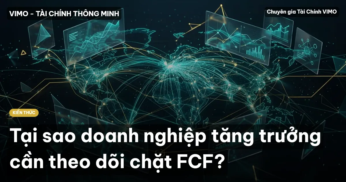 Tại sao doanh nghiệp tăng trưởng cần theo dõi chặt FCF?