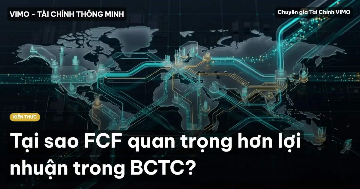 Tại sao FCF quan trọng hơn lợi nhuận trong BCTC?
