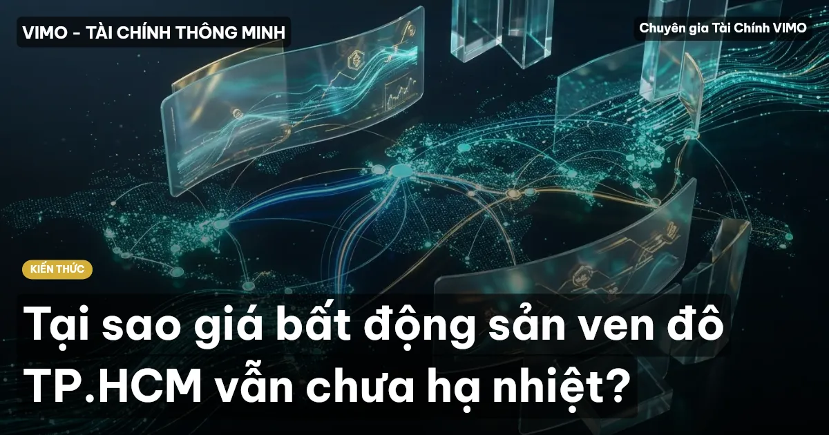 Tại sao giá bất động sản ven đô TP.HCM vẫn chưa hạ nhiệt?