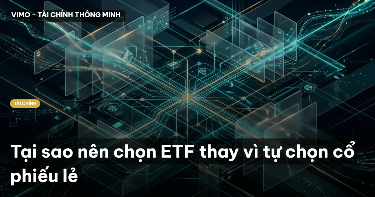 Tại sao nên chọn ETF thay vì tự chọn cổ phiếu lẻ