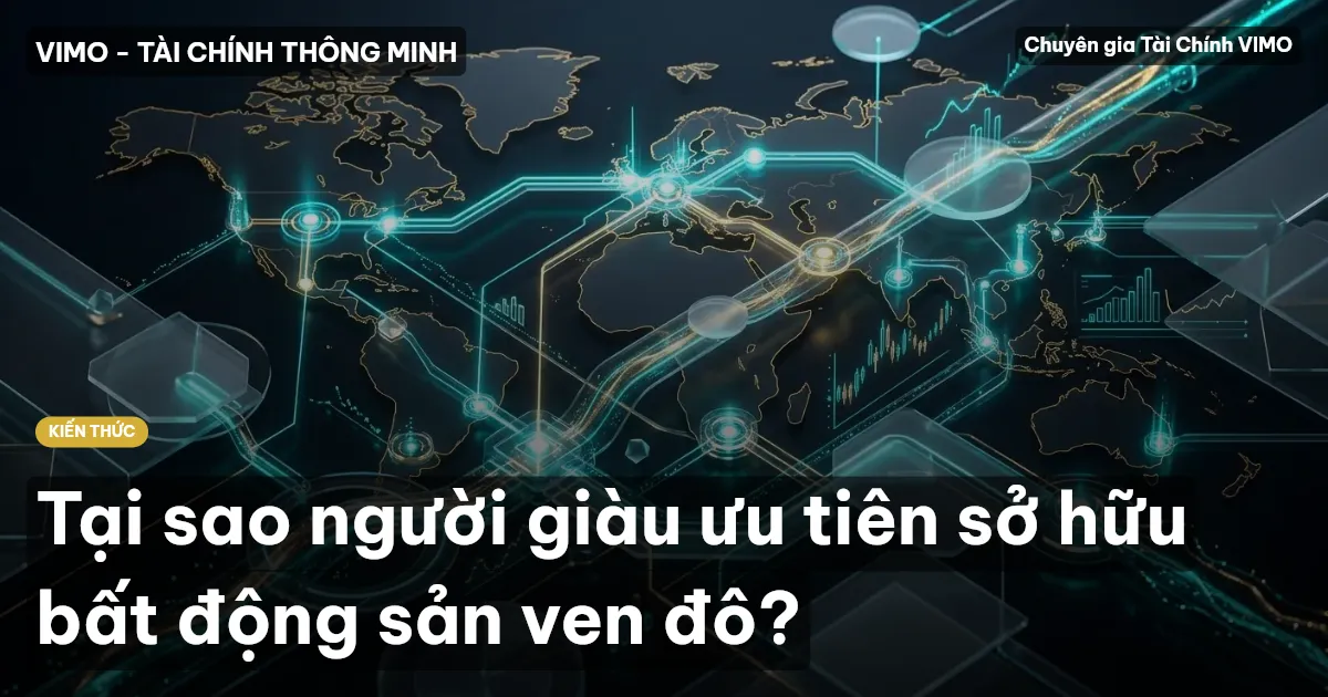 Tại sao người giàu ưu tiên sở hữu bất động sản ven đô?