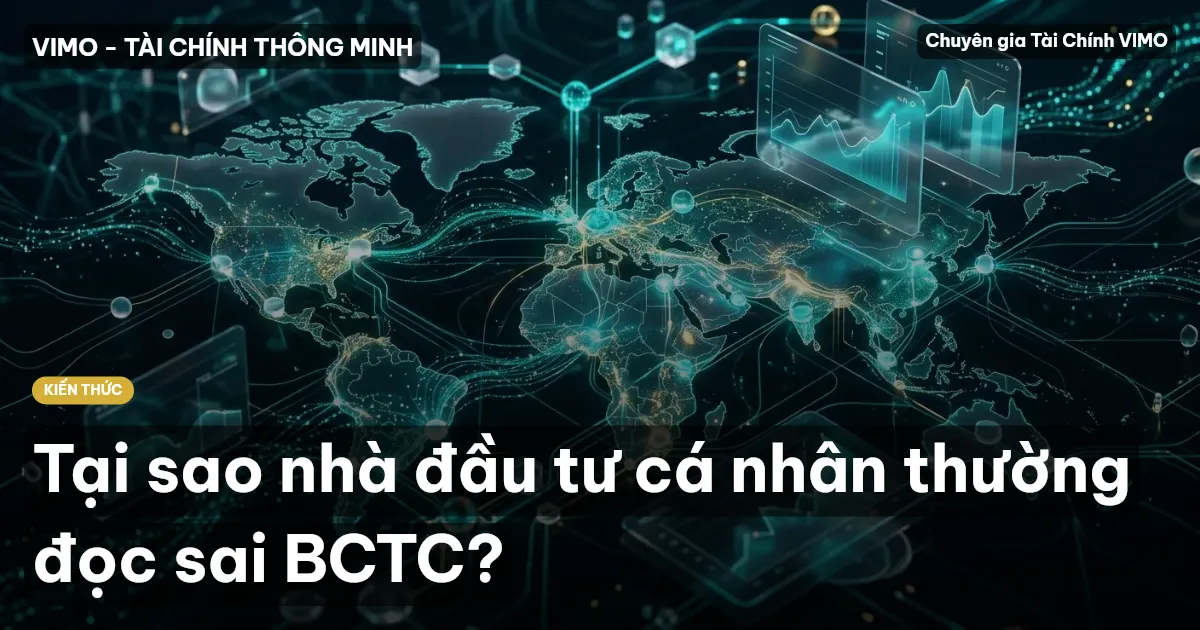 Tại sao nhà đầu tư cá nhân thường đọc sai BCTC?
