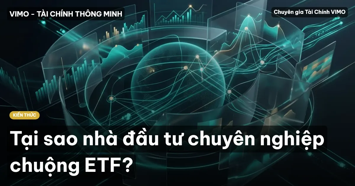 Tại sao nhà đầu tư chuyên nghiệp chuộng ETF?