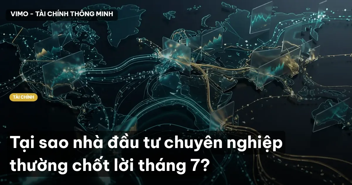 Tại sao nhà đầu tư chuyên nghiệp thường chốt lời tháng 7?