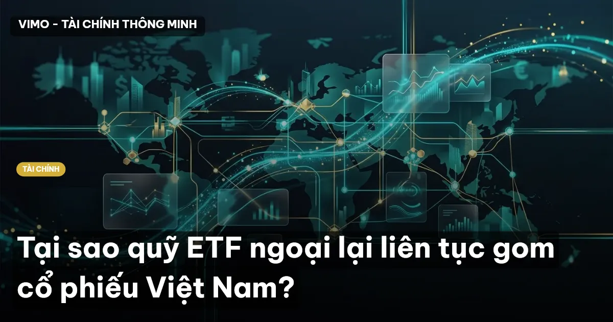 Tại sao quỹ ETF ngoại lại liên tục gom cổ phiếu Việt Nam?