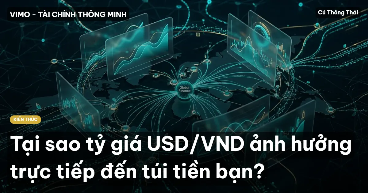 Tại sao tỷ giá USD/VND ảnh hưởng trực tiếp đến túi tiền bạn?