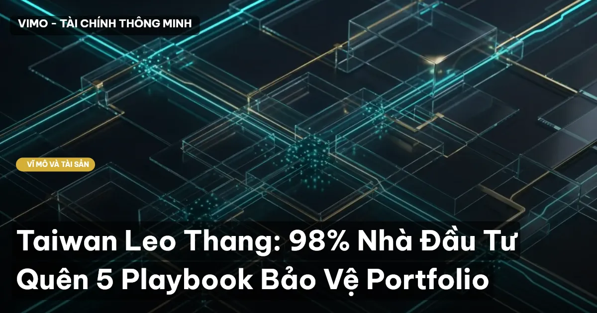 Taiwan Leo Thang: 98% Nhà Đầu Tư Quên 5 Playbook Bảo Vệ Portfolio
