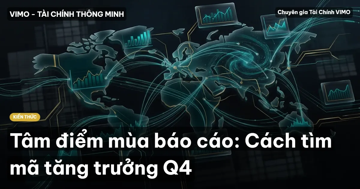 Tâm điểm mùa báo cáo: Cách tìm mã tăng trưởng Q4