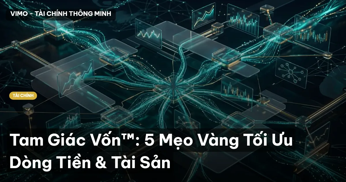 Tam Giác Vốn™: 5 Mẹo Vàng Tối Ưu Dòng Tiền & Tài Sản