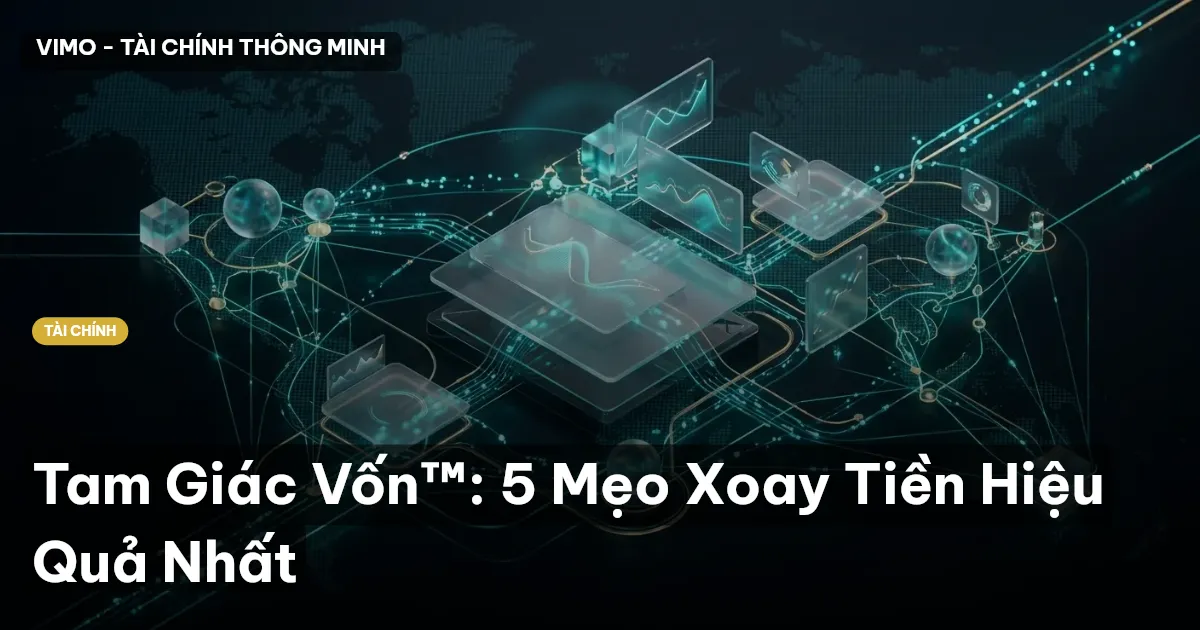Tam Giác Vốn™: 5 Mẹo Xoay Tiền Hiệu Quả Nhất