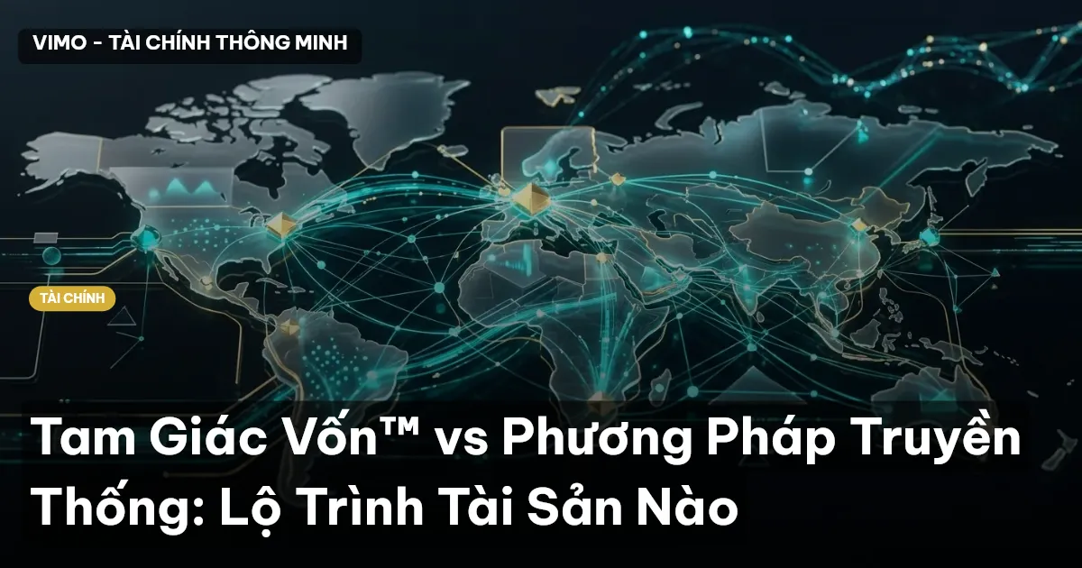Tam Giác Vốn™ vs Phương Pháp Truyền Thống: Lộ Trình Tài Sản Nào