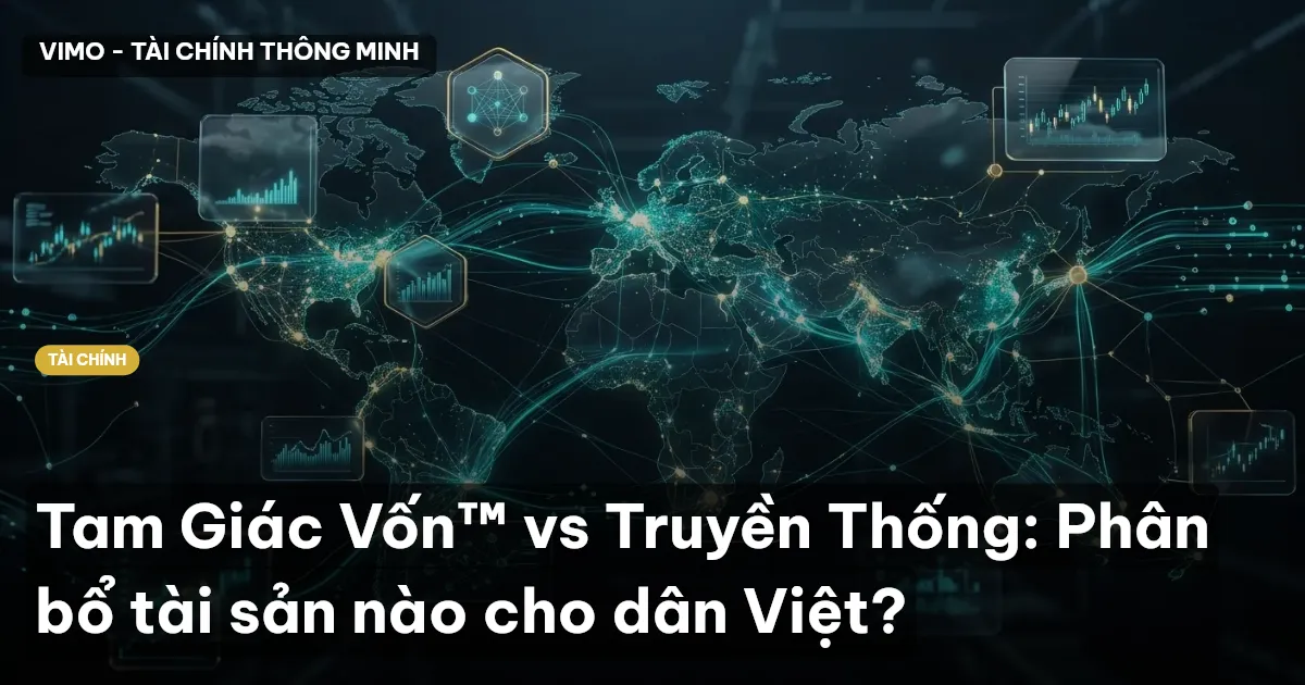 Tam Giác Vốn™ vs Truyền Thống: Phân bổ tài sản nào cho dân Việt?