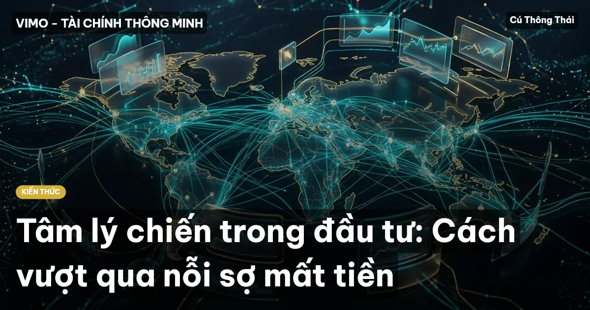 Tâm lý chiến trong đầu tư: Cách vượt qua nỗi sợ mất tiền