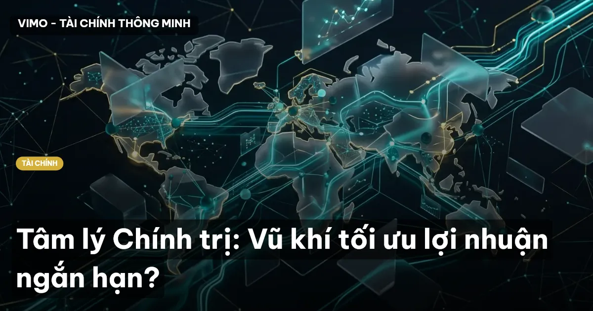 Tâm lý Chính trị: Vũ khí tối ưu lợi nhuận ngắn hạn?