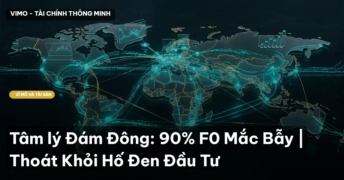 Tâm lý Đám Đông: 90% F0 Mắc Bẫy | Thoát Khỏi Hố Đen Đầu Tư