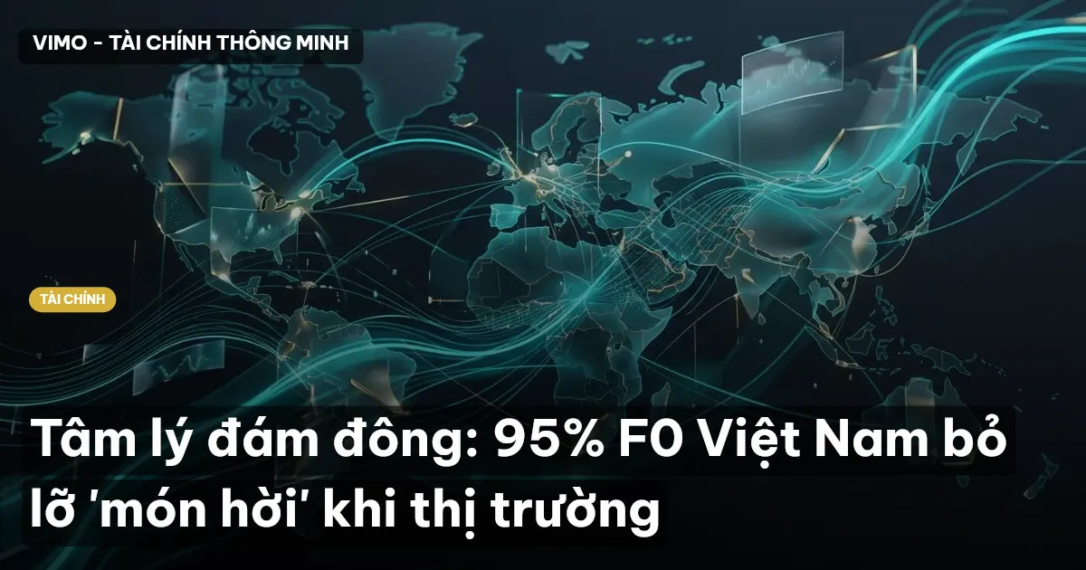 Tâm lý đám đông: 95% F0 Việt Nam bỏ lỡ 'món hời' khi thị trường