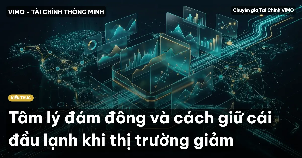 Tâm lý đám đông và cách giữ cái đầu lạnh khi thị trường giảm