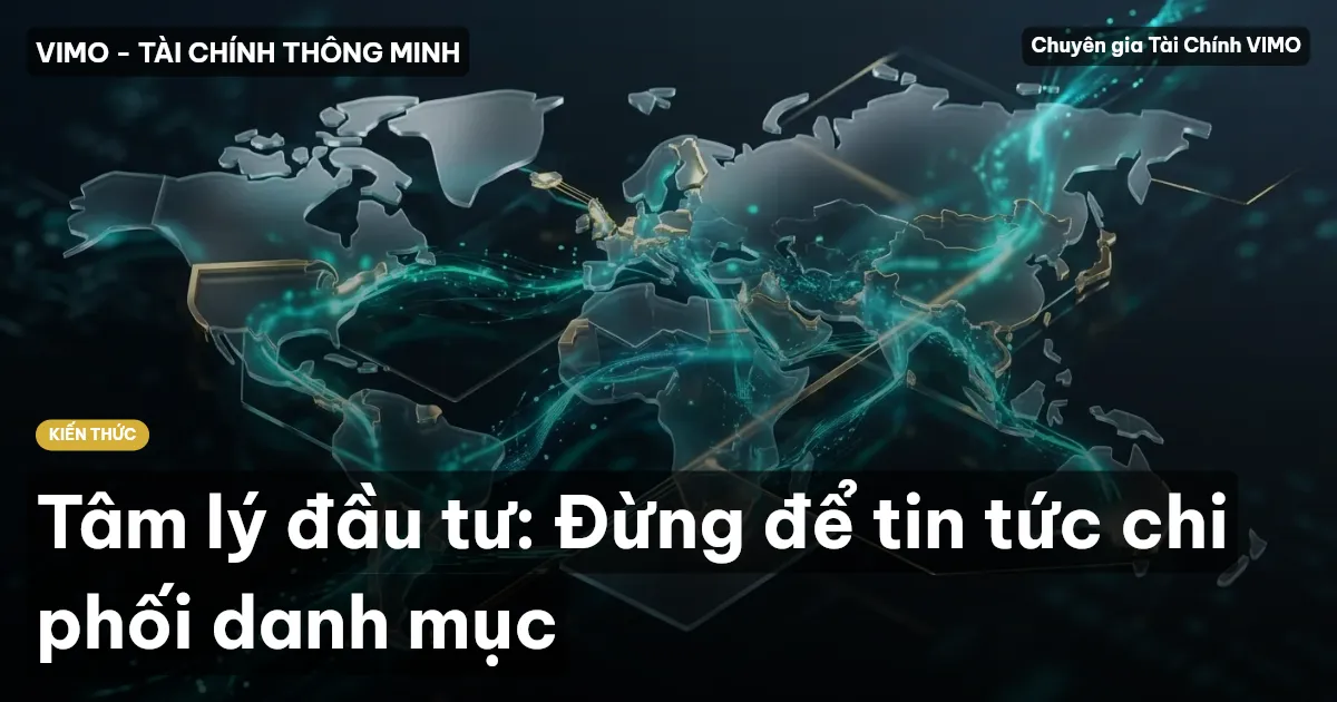 Tâm lý đầu tư: Đừng để tin tức chi phối danh mục