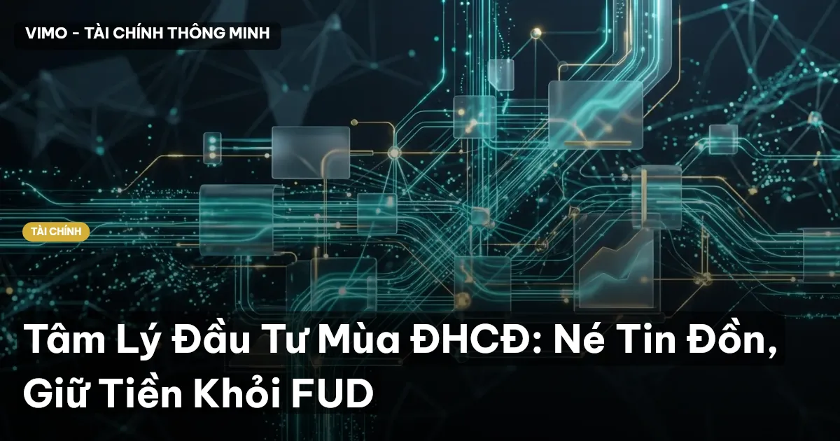 Tâm Lý Đầu Tư Mùa ĐHCĐ: Né Tin Đồn, Giữ Tiền Khỏi FUD