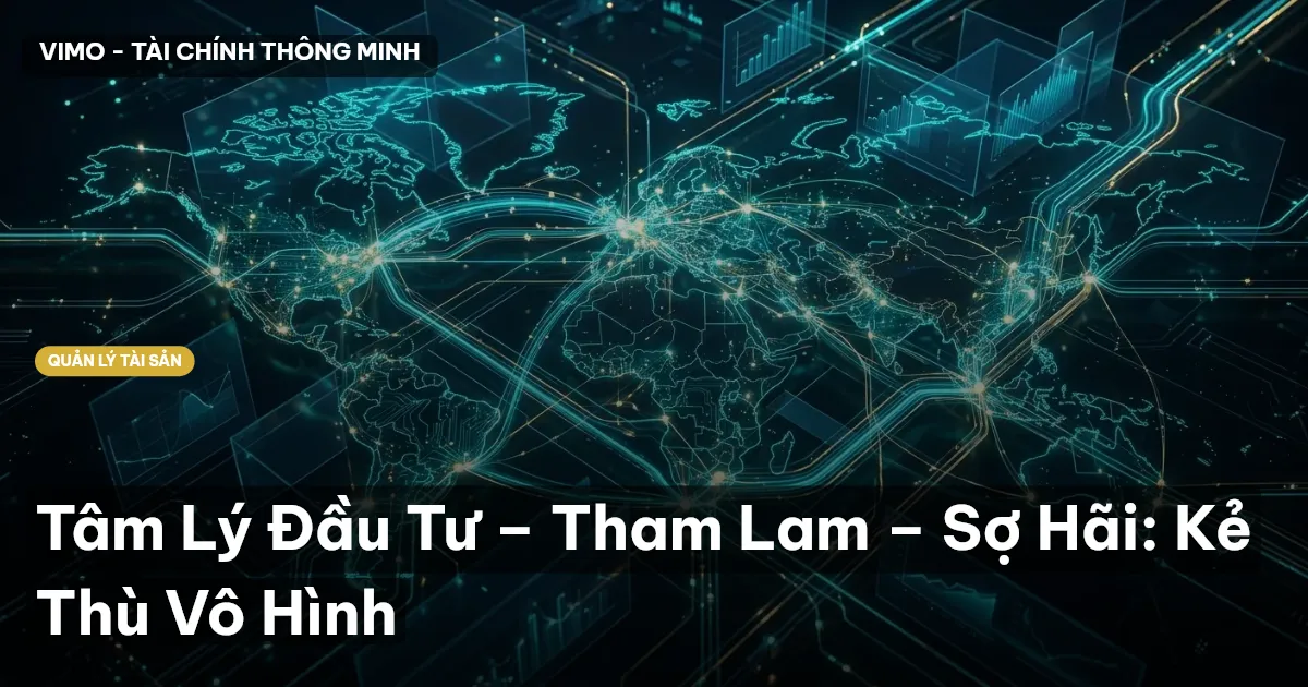 Tâm Lý Đầu Tư – Tham Lam – Sợ Hãi: Kẻ Thù Vô Hình