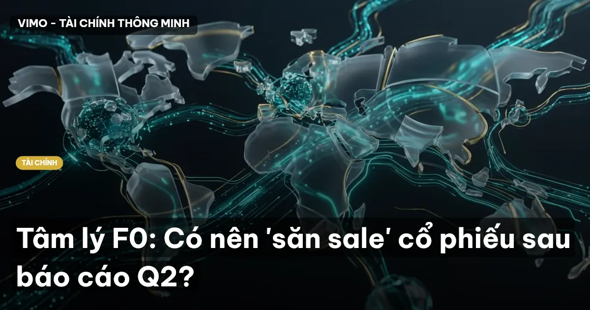 Tâm lý F0: Có nên 'săn sale' cổ phiếu sau báo cáo Q2?